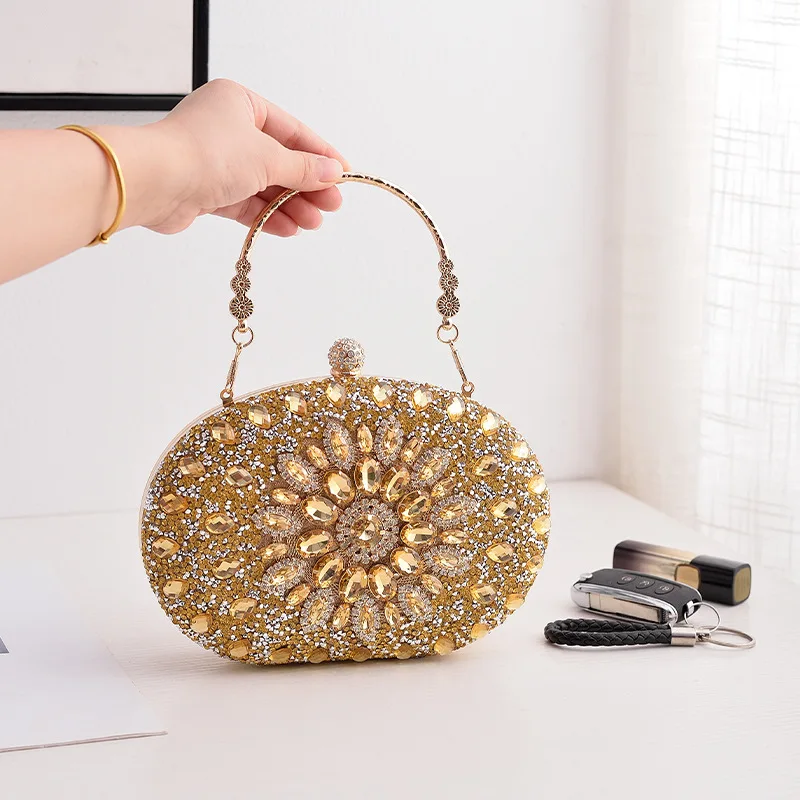 

Fashion Banquet Clutch Evening Bag for Women Handbags Luxury Bling Handbags Wallets