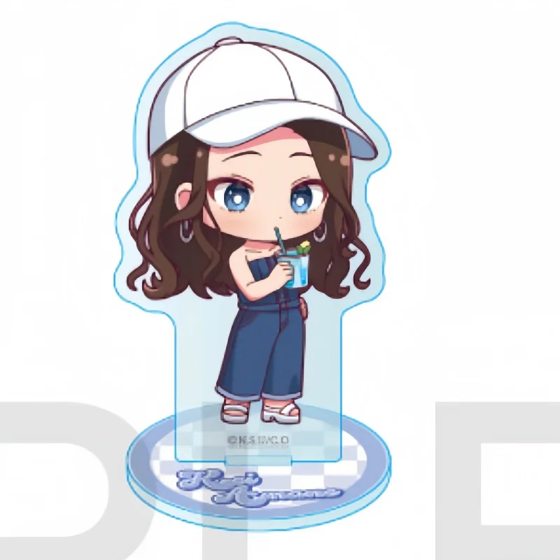 10cm Q Version Gals Can't Be Kind to Otaku!? Acrylic Stand Keychain Anime Kei Amane Desktop Decor Birthday Gift Room Decorat