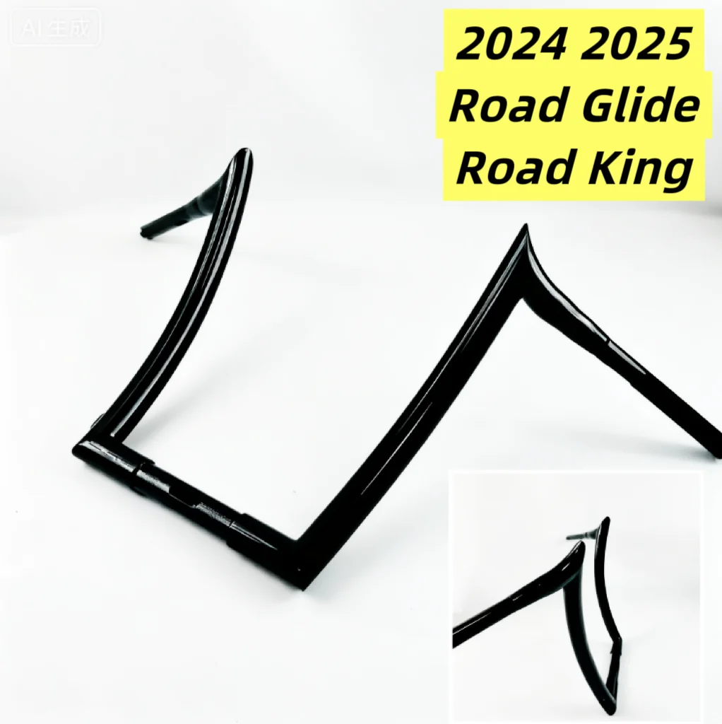 

2024 2025 Road Glide Road King Motorcycle 1.5‘’ Ape Hanger Handlebars For Harley CVO Road Glide ST Special RGS Handlebar Bar
