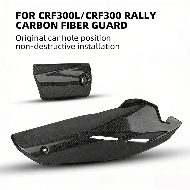 

Motorcycle spare parts slip on For CRF300L oem muffler carbon cover high performance high quality