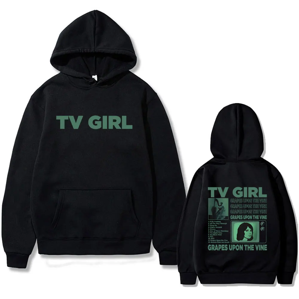 Sudadera con capucha de TV Girl Ups On The Vine, jersey de salida francesa, sudaderas con capucha de Rock para amantes que realmente se importa, sudadera de manga larga de gran tamaño