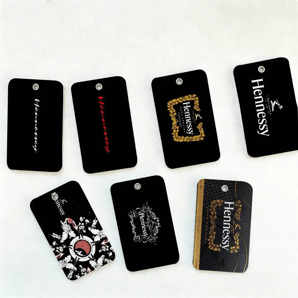 Llavero con soporte para tarjetas H-Hennessy, funda protectora para tarjetas de acceso, tarjetas de autobús, tarjetas de crédito, tarjetas de identificación y tarjetas bancarias