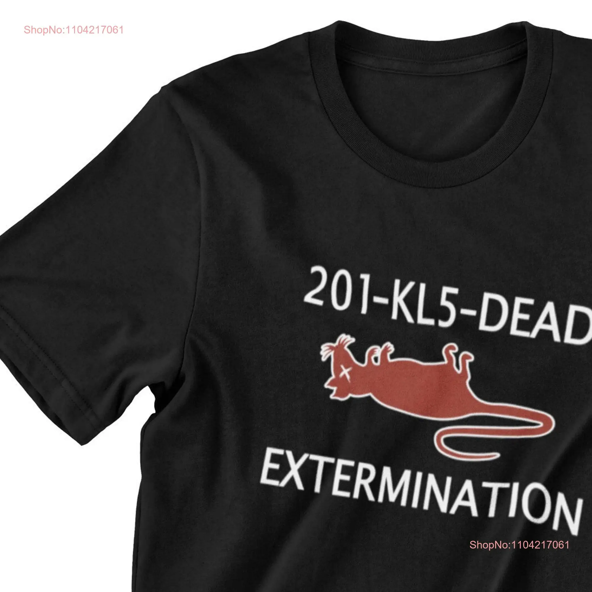 201 KL5 Dead Extermination Emo Band T Shirt long or short sleeves