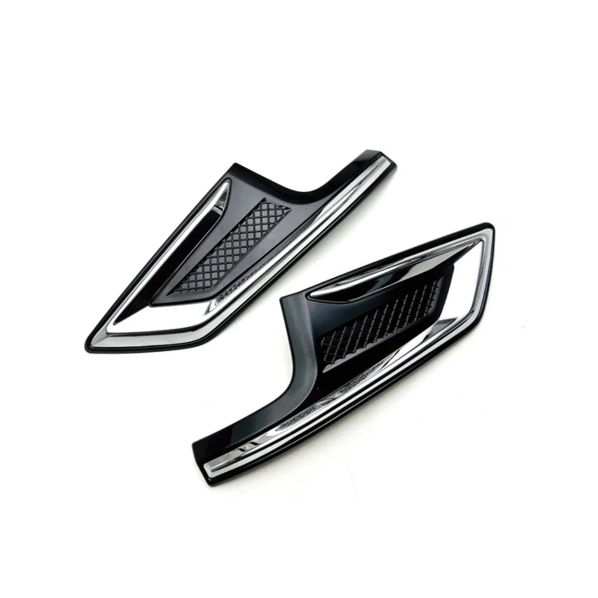 For Nissan SERENA C28 2023 Front Bumper Fog Light Cover Air Inlet Decoration Frame Trim Accessories