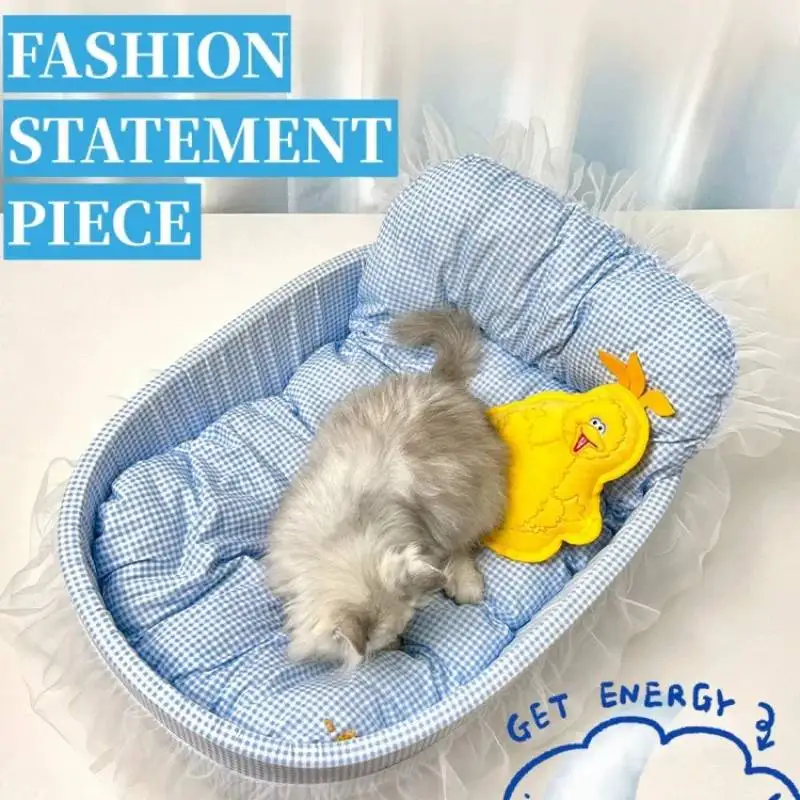 Cute Quality Durable Dog Kennel Durable Green Modern Indoors Dog Supplies Mattress Designer Camas Para Perros Dog Furniture