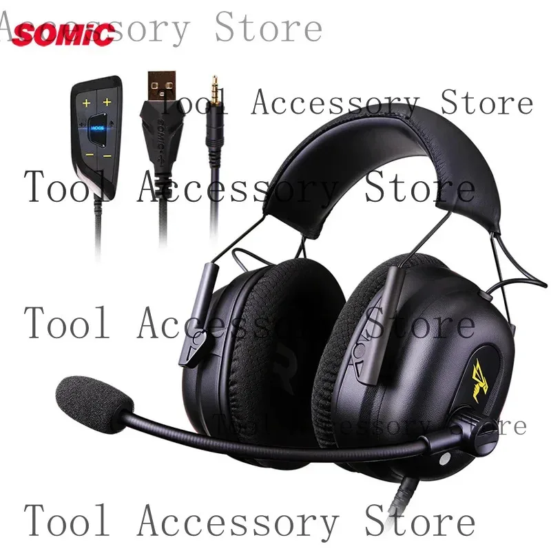 

Somic G936N Gaming Earphones Mounted.1 Computer Phone Esports Games Driver