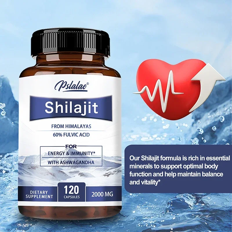 Shilajit - Build Strength, Improve Endurance and Focus, Promote Muscle Growth and Brain Health