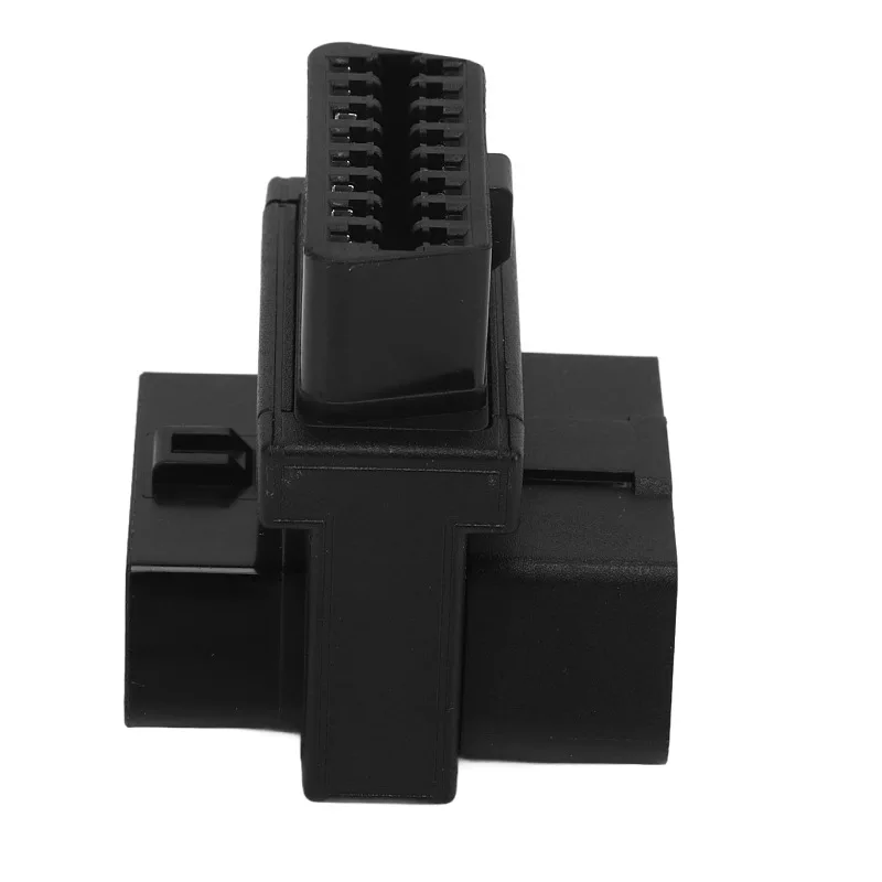 OBD2 Splitter OBD II Full 16pin Port 1 Male Splitter to 2 Extension Converter.