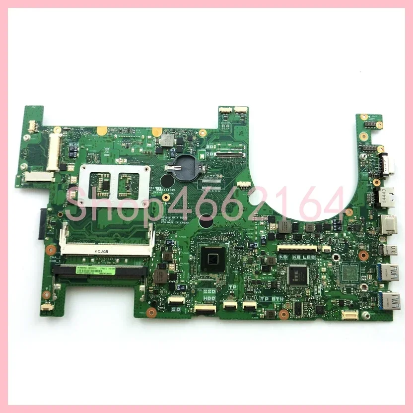 G750JW With i7-4720HQ CPU 2D Connector Mainboard For ASUS G750JS G750JM G750JW G750JH G750JX G750J G750 Laptop Motherboard