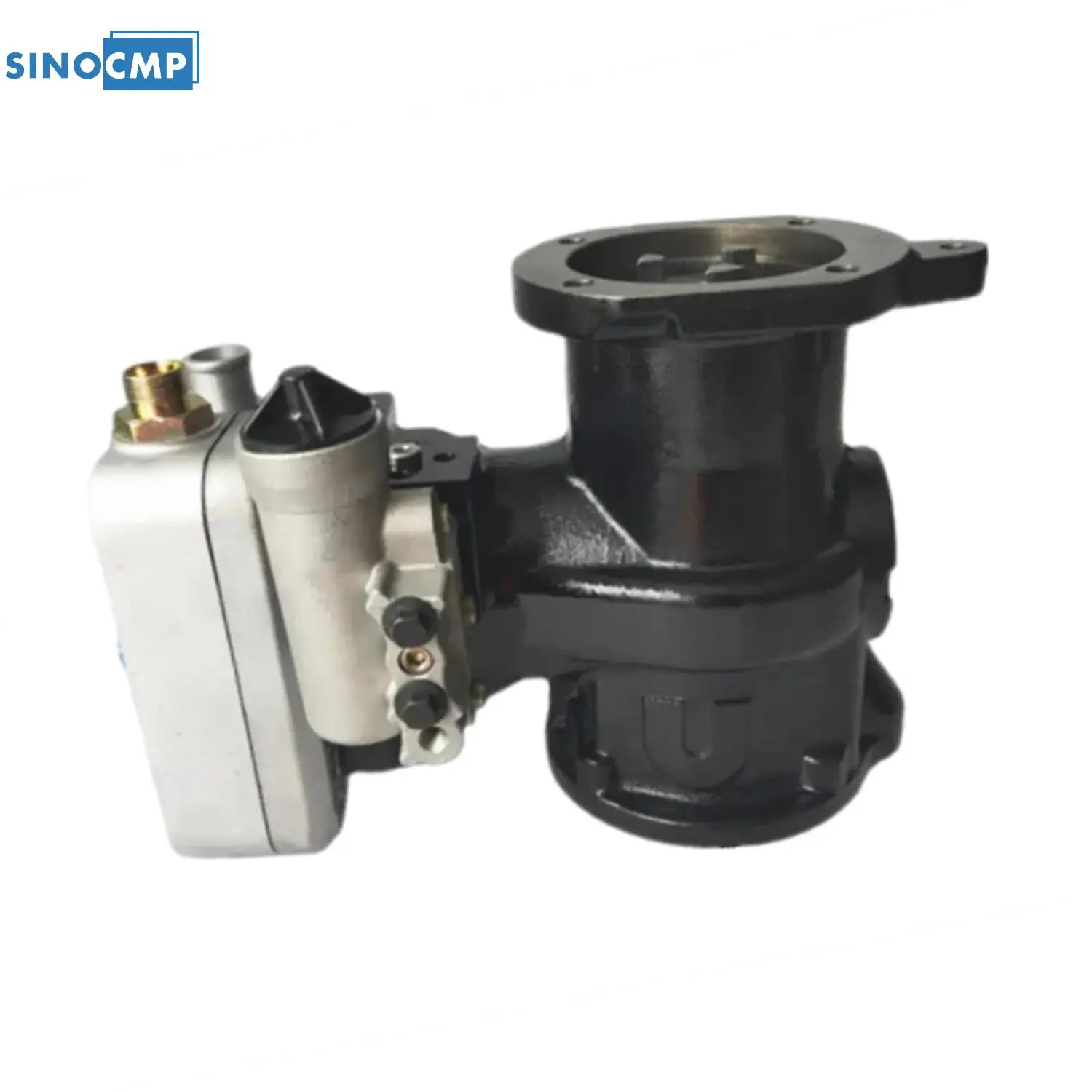 

4975633 4295612 SINOCMP 1PCS Air Brake Compressor For Cummins Engine QSK45 QSK60 Excavator Engine Replacement Parts