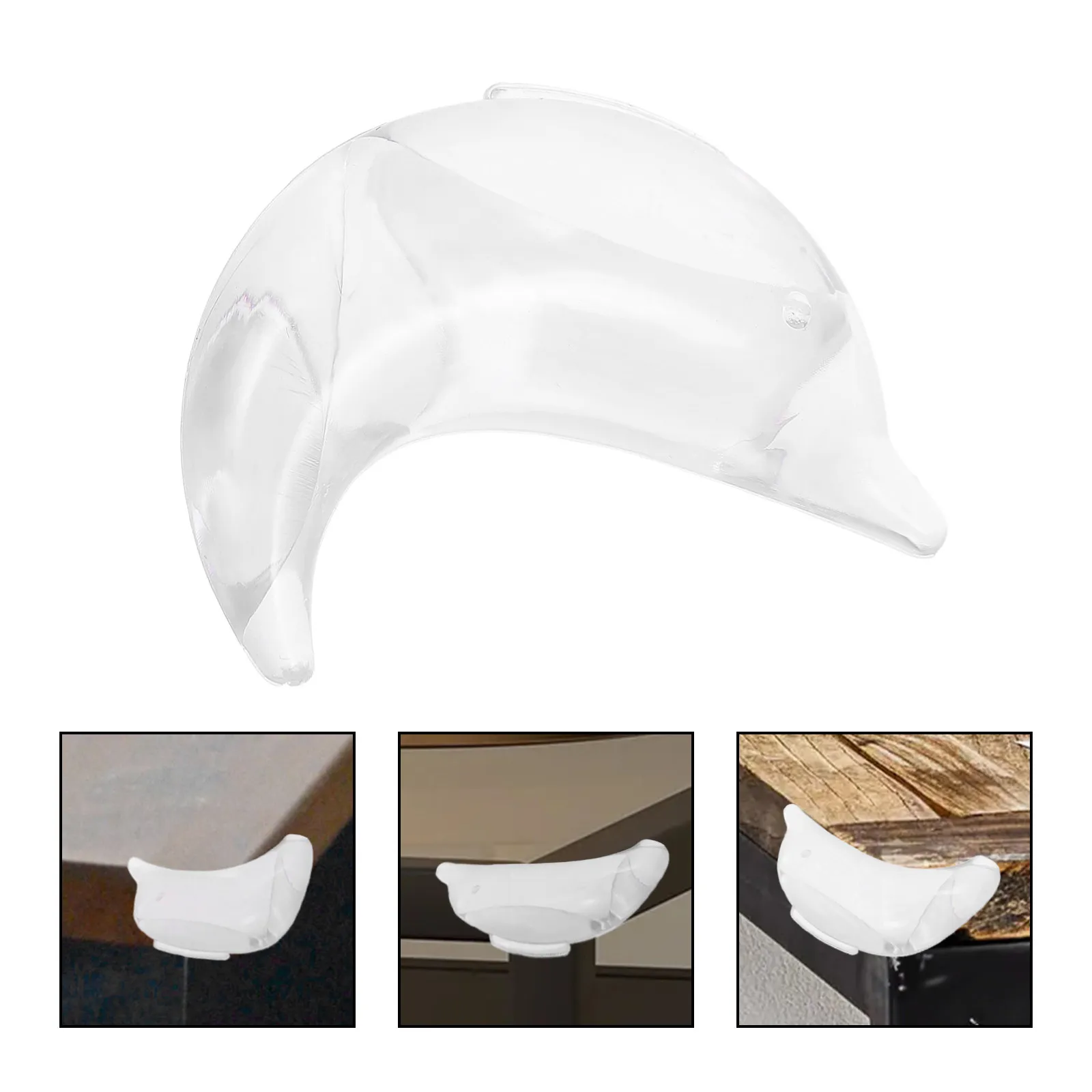 

8Pcs Anti-Collision Corner Protectors PVC Furniture Safety Guards Easy Install Bright Color Durable Long-Lasting
