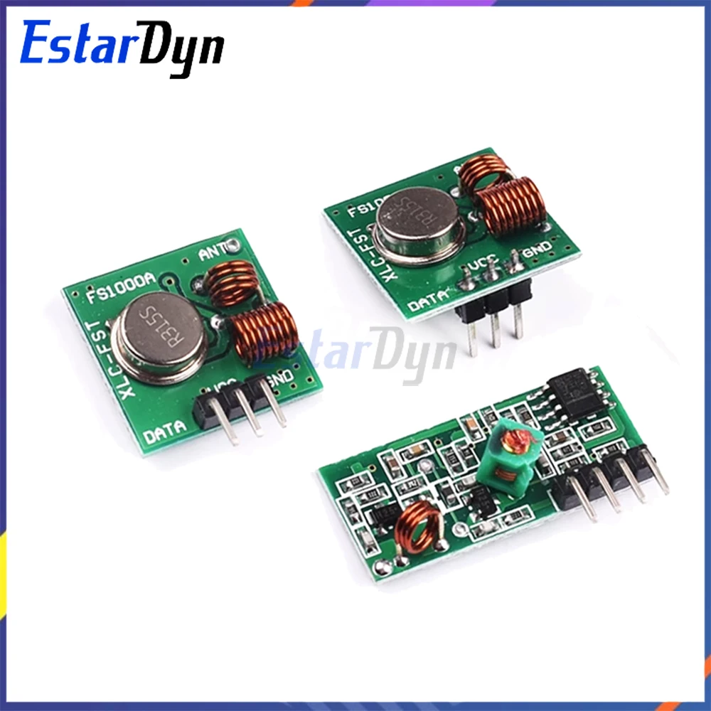 315/433MHz Super Regenerative RF Transceiver Module 315M/433M with Decoding for Remote Control Reception and Transmission