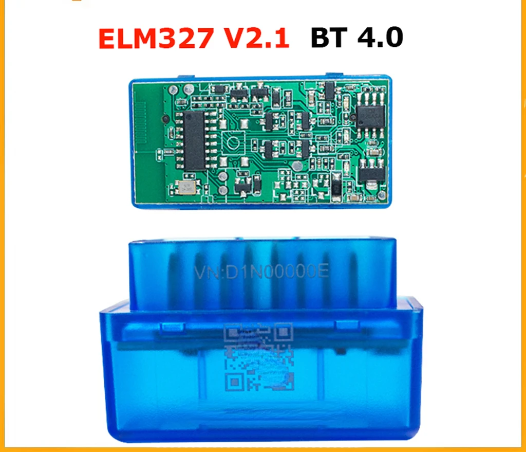 

Auto Reader ELM327 V2.1 Bluetooth-compatible 4.0 Mini ELM 327 2.1 Scanner Car Diagnostic Tool