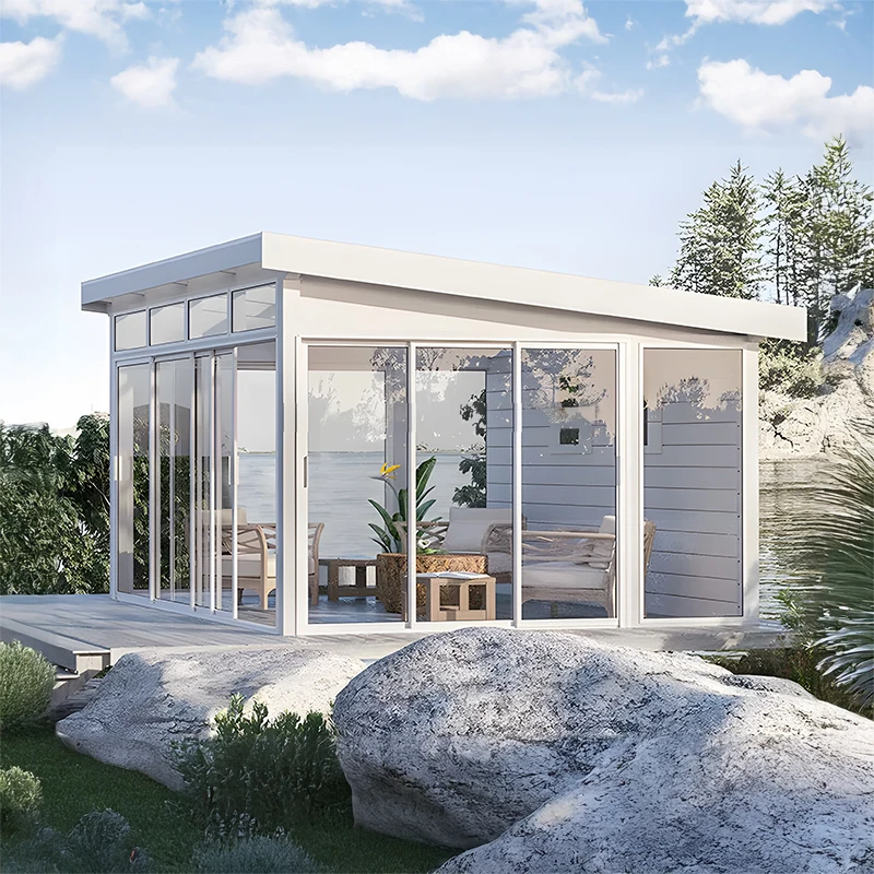 Innovative Modern Aluminum Glass Sunroom with Alloy Frame Customizable Sizes for Backyard Patio Garden sunroom