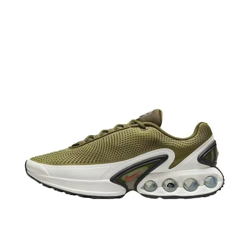 Nike Air Max Dn Versatile, Cool, Low Cut, Durable, Anti Slip, Breathable, Lightweight, Casual Running Shoes for Men, Green