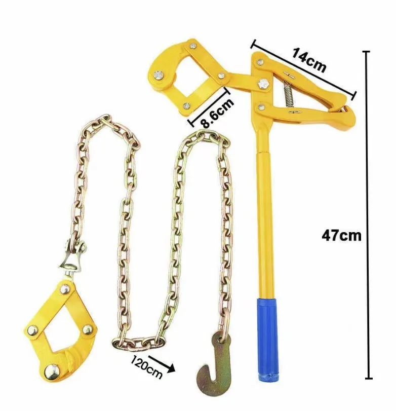 

Home Garden Fence Reinforcer Chain Strainer Link Mesh Wire Puller Hand Repair Strengthen Tool Accessory Galvanised Steek Frame