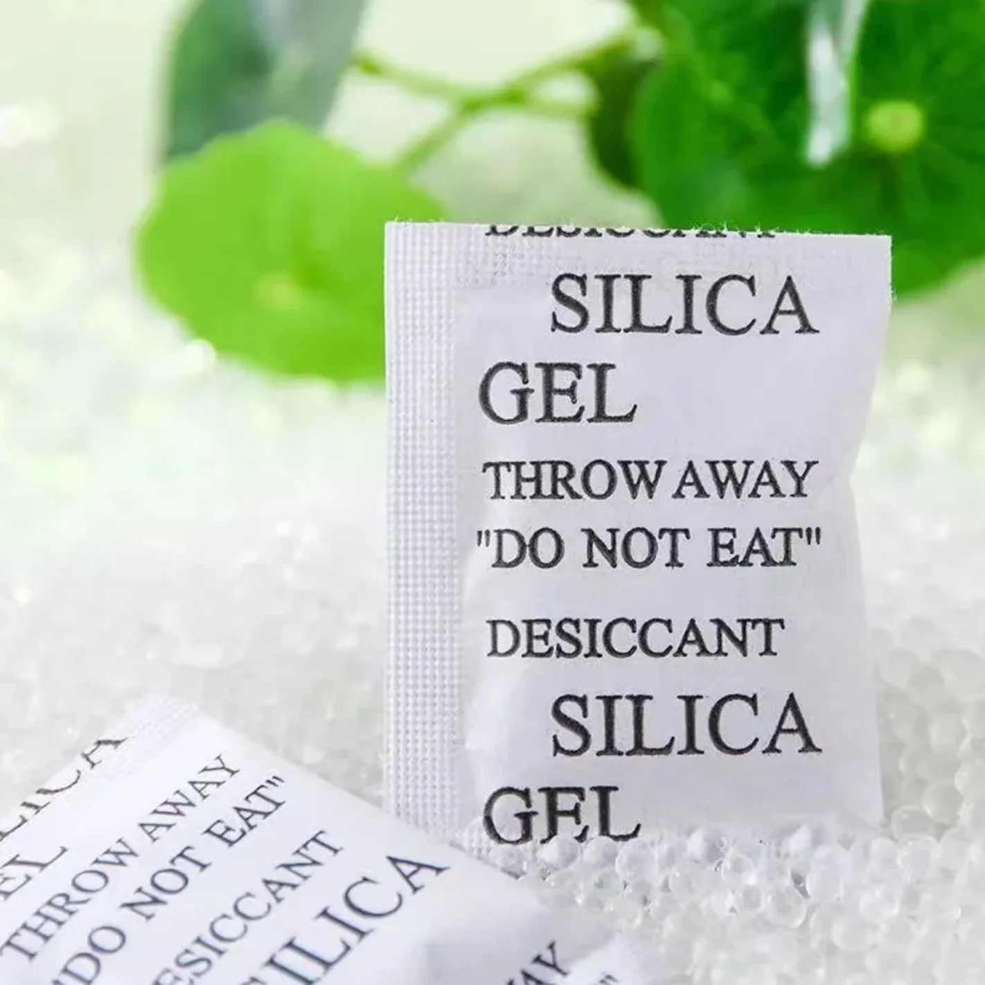 1g 50/100/200/500 packs Non Toxic Silica Gel Desiccant Damp Kitchen Room Living Moisture Dehumidifier Absorber Bag