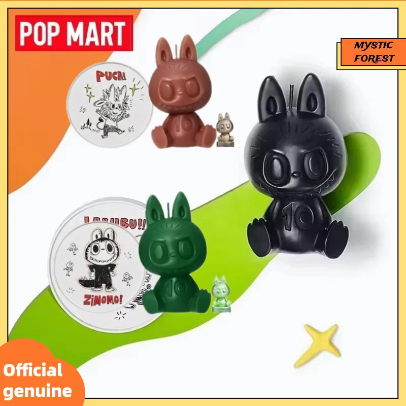 

POPMART New THE MONSTERS 10th Anniversary Aromatherapy Candle Series LABUBU Blind Box Ornaments Mystery Box New Year Gifts