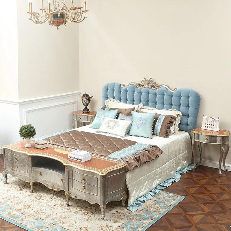 

!@Classic Bedroom Furniture Sets for Adults Carved Bed Room Set Antique Bedroom Furniture