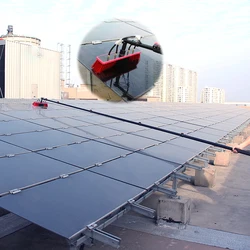 18/20/24FT Solar Panel Cleaning Water Fed Pole Telescopic Pole for Window Cleaning Solar Panel Cleaner (5.4/6/7.2M Pole)