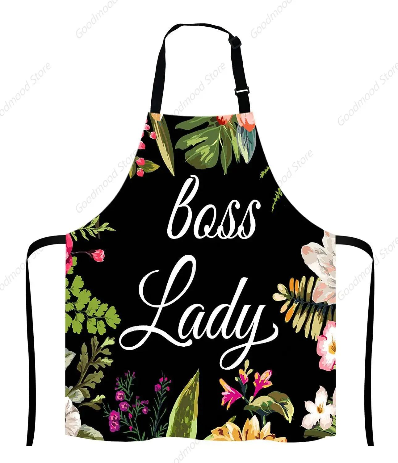 Lady Apron for Women and Men, Adjustable Kitchen Chef Apron for Cooking Baking - Cute Birthday, Anniversary, Mother's Day Apron