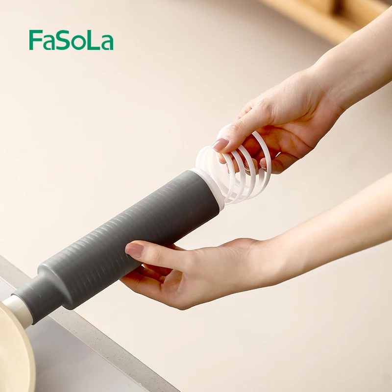 FaSoLa Anti-scald Heat Insulation Sleeve for the Handle of the Frying Pan Silicone Handle Sleeve for the Large Spoon and Spatula