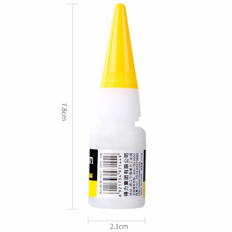 1/3Pcs Instant Quick-drying Cyanoacrylate Adhesive Strong Bond Fast Leather Rubber Metal 8g Office Supplies 502 Super Glue