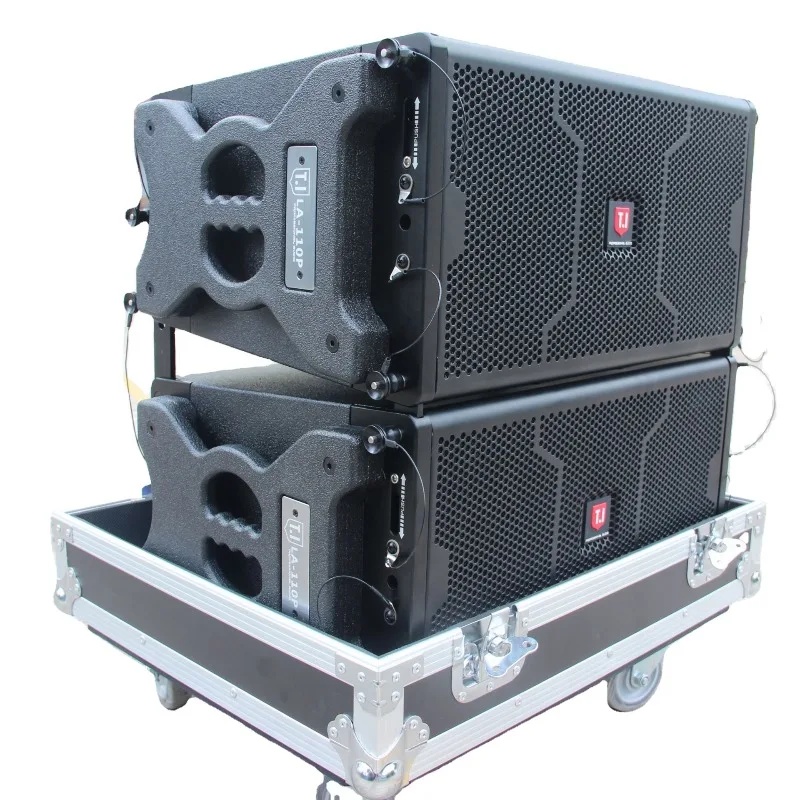 Passive PA Line Array Speaker, Complete Stage Audio Equipment with Subwoofer for DJ Performance and Live Shows