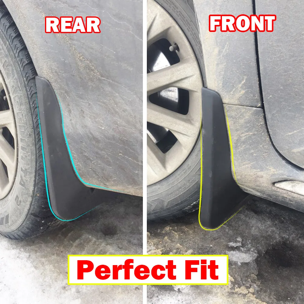 Molded Mud Flaps For Toyota Camry XV50 Altis Aurion 2012 2013 2014 Mudflaps Splash Guards Mud Flap Front Rear Mudguards Fender