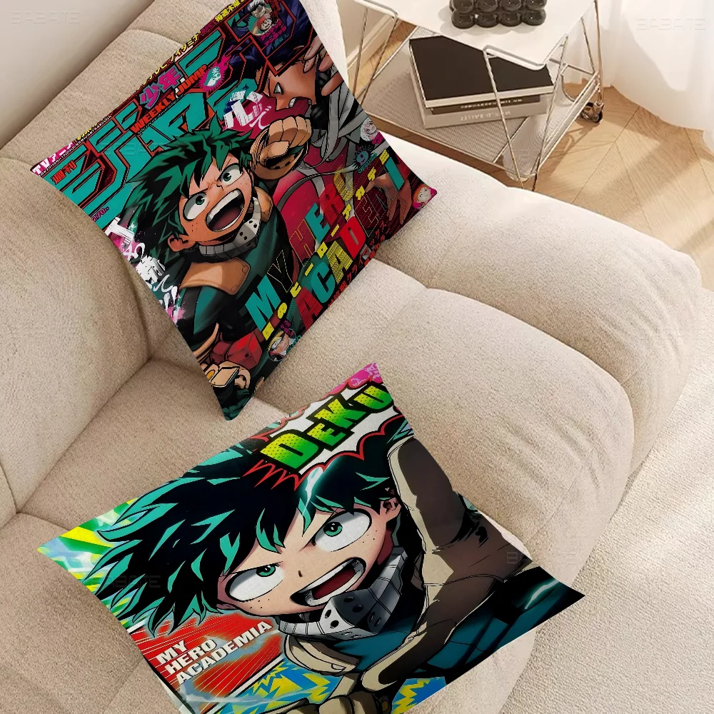 

My Hero Academia Deku pillow cover sofa cushion cover home room decoration children gift