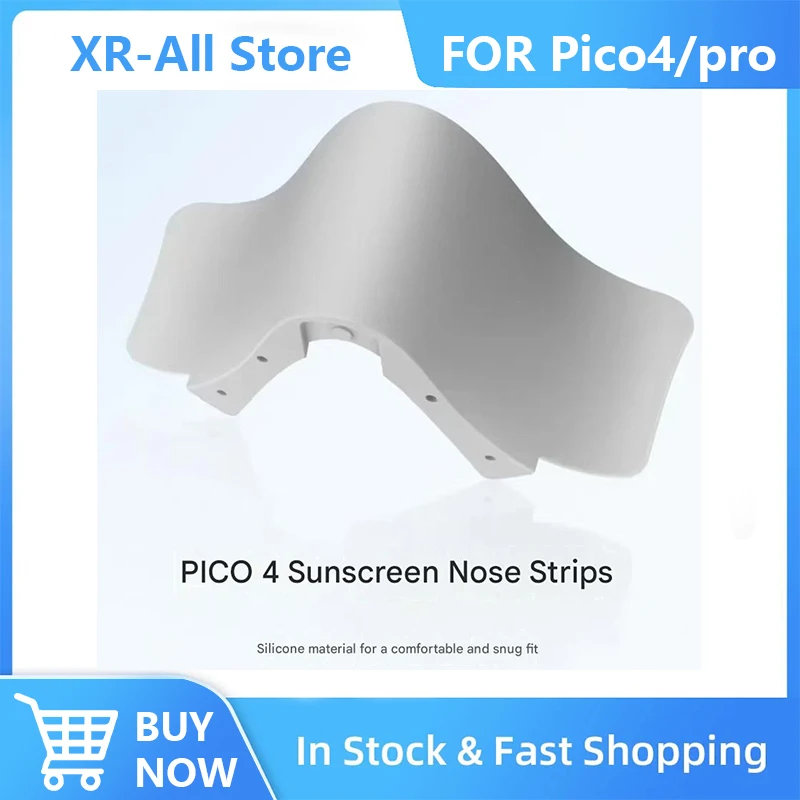 Silicone Nose Pad Original Shading Light Washable Mat For Pico 4 /Pico 4 PRO/Ultra VR Headset Replacement Parts Accessories