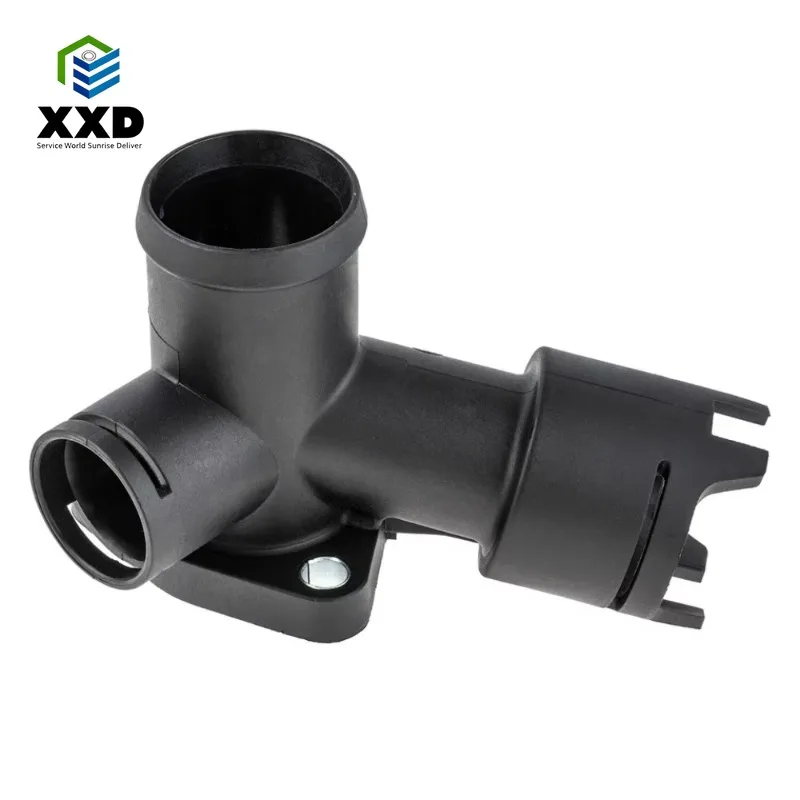 03H121133 Engine Coolant Flange Pipe Adapter for Audi Q7 VW Touareg Passat CC Atlas 3.6L
