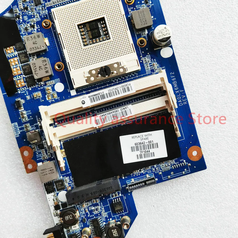 For HP PAVILION DV6T-3000 NOTEBOOK 603642-001 Mainboard DA0LX6MB6F2 Laptop Motherboard 5650/1G DDR3