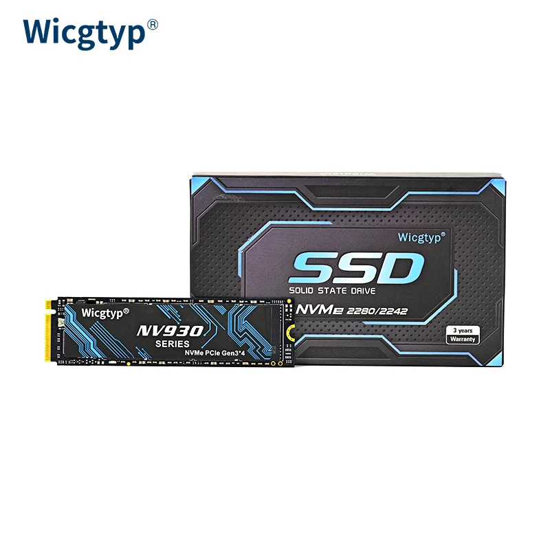 

Твердотельный накопитель Wicgtyp SSD M2 512 ГБ 1 ТБ SSD NVMe M.2 2280 PCIe3.0x4 для ноутбуков и ПК