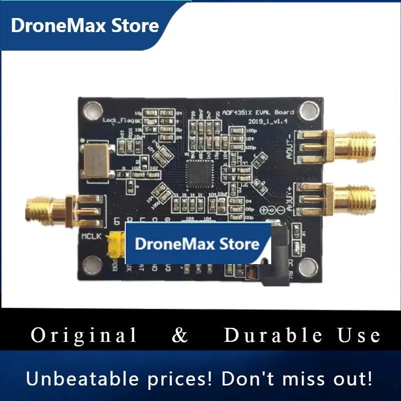 DroMaADF4351 Development Board, RF Signal Source, Phase-locked Loop 35M-4400M RF Signal Generation Module