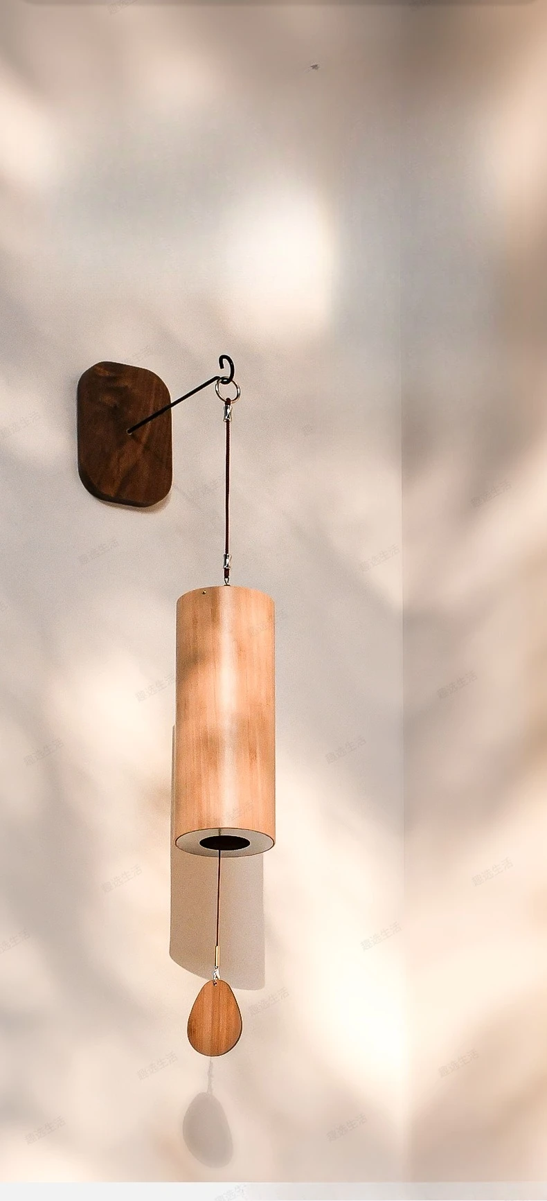

Chord wind chimes Japanese hand crank wind chimes retro bamboo meditation sound healing bamboo wind chimes