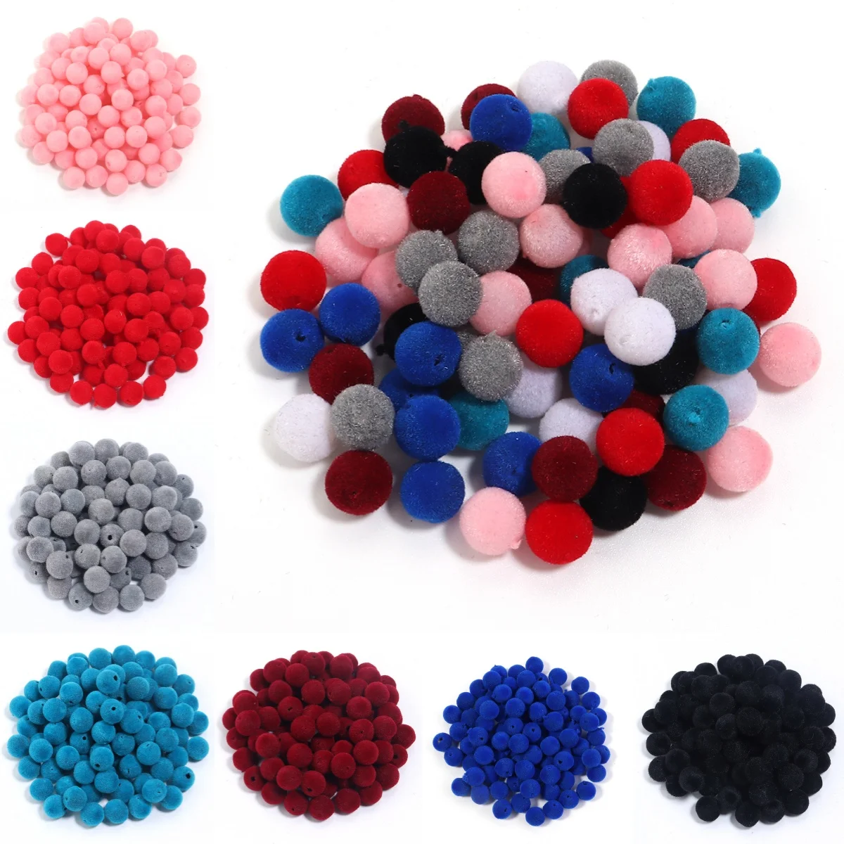 

Бусины из смолы с вельветовой поверхностью, 800/1600 шт., 8/10 мм, круглые, свободные, разделительные, для изготовления ювелирных изделий, ручной работы, аксессуары для рукоделия, оптом