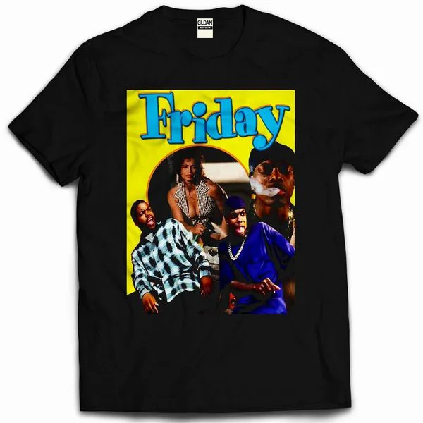 

Friday Movie Tee T shirt Black Heavy Cotton For Men Size S To 4XL NL347