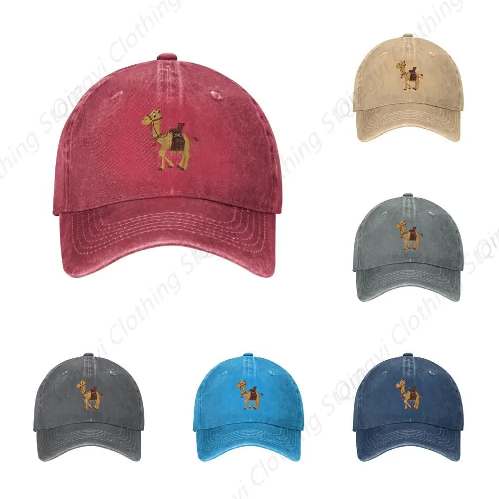 

Cute Camel Baseball Cap for Men Women Hat Vintage Cowboy Hats Adjustable Trucker Caps