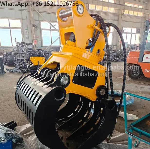 Rotary Hydraulic Demolition Sorting Grapple for Excavator