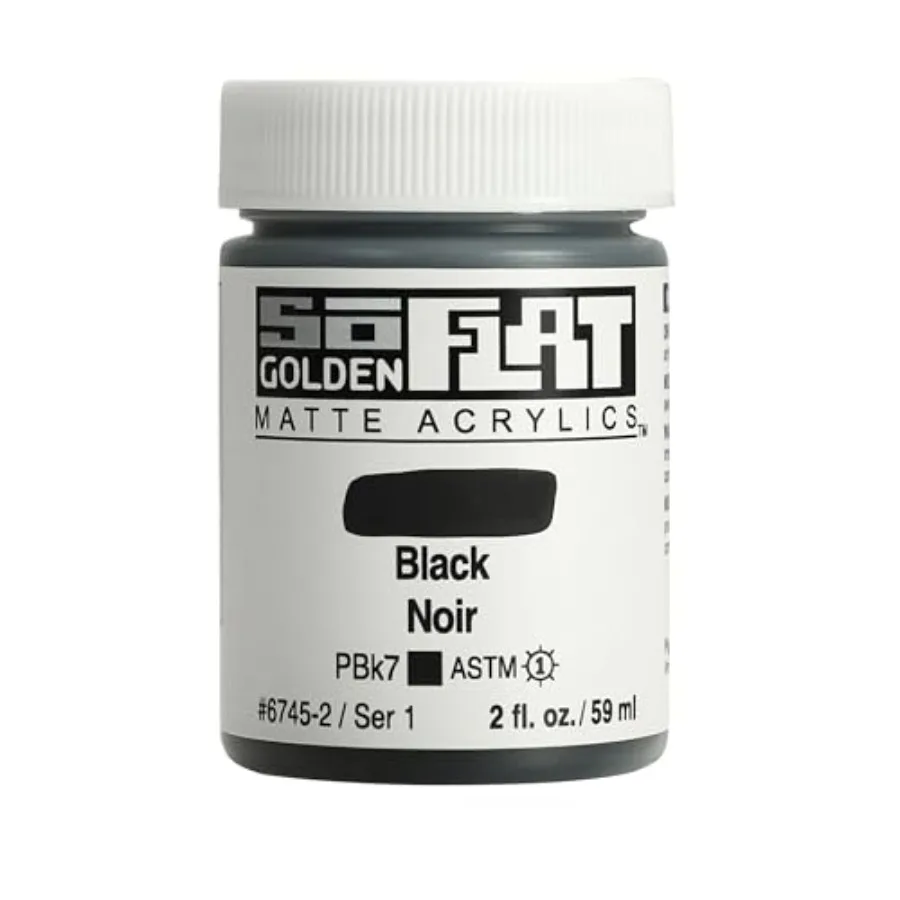 

SoFlat Matte Acrylics,,.. Jar, Professional Acrylic Paint, Opaque