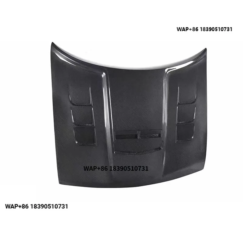 

Carbon Fiber Fibre Engine Vent Bonnet Hood for Dodge Challenger V6 2015+