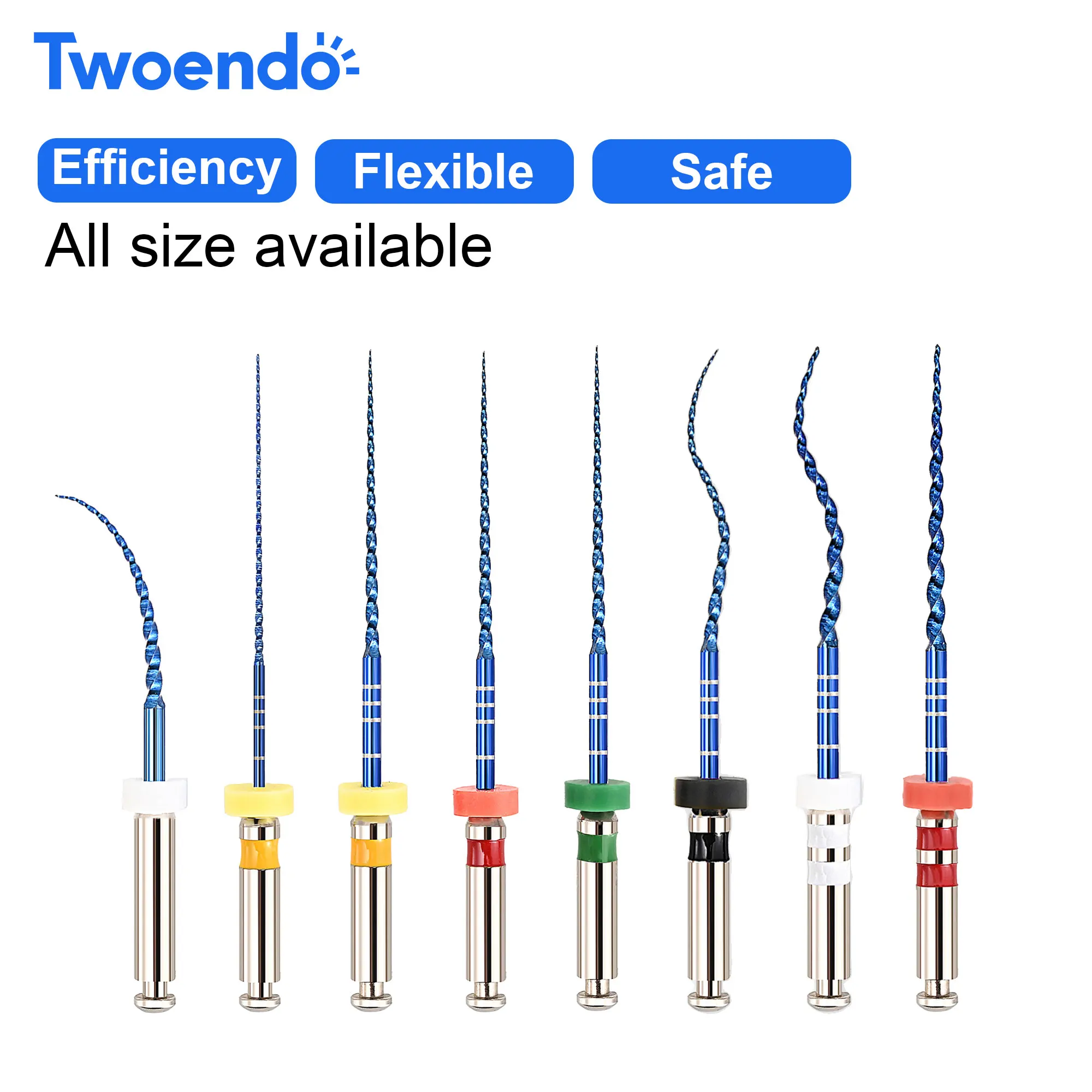 Lime dentaire pour Canal radiculaire, fichiers rotatifs Endo, fichiers endodontiques, Instrument de dentisterie en Nickel Titainium de 25mm