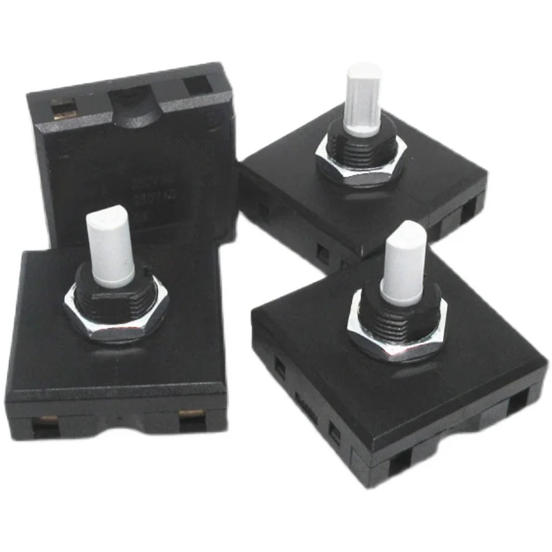 10(3A) 32MM square rotary switch, 4-pin plug, for electric cooking pot, health pot, fan speed adjustment switch