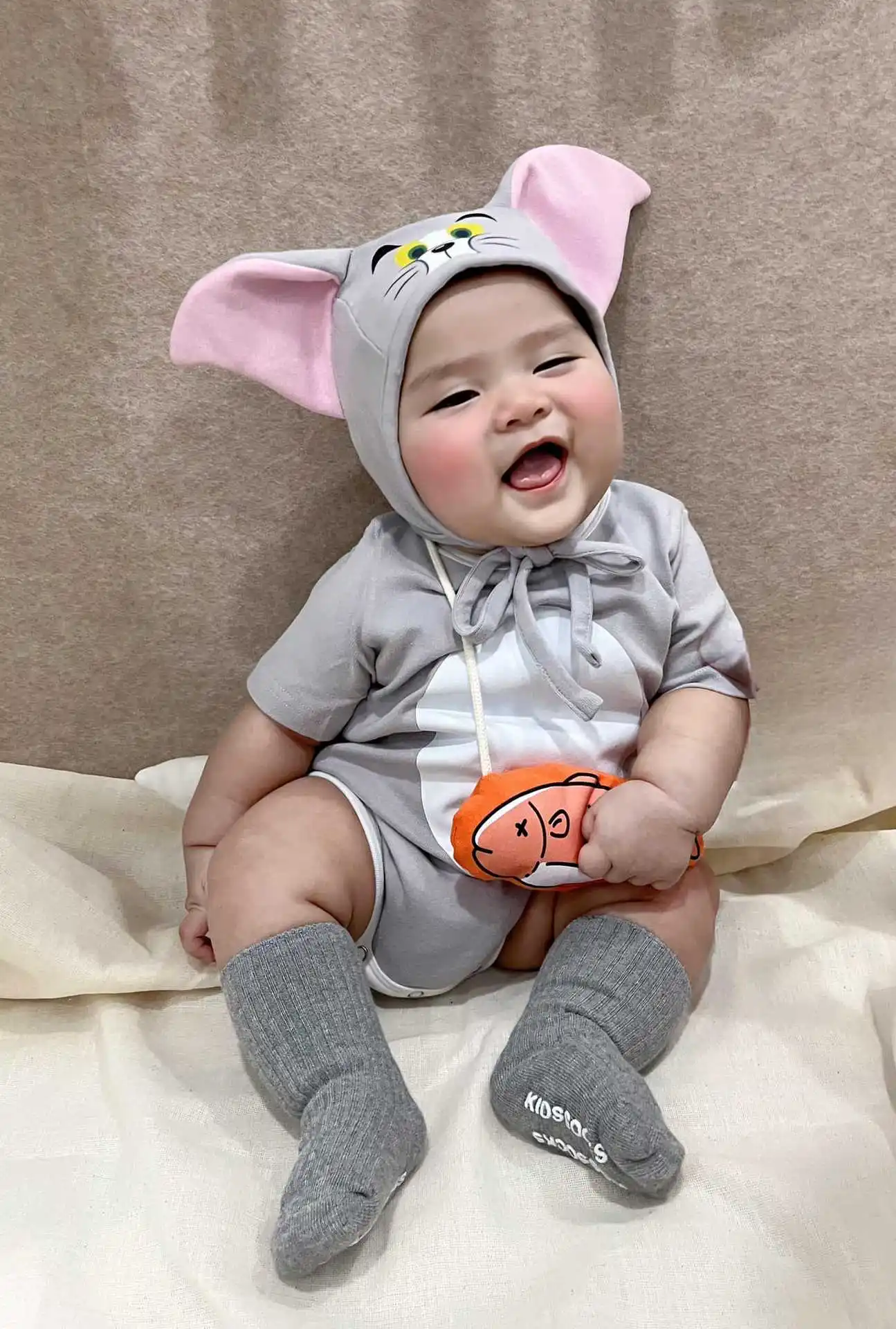 ملابس تسلق الصيف على طراز Instagram ملابس أطفال 100 يوم استوديو تصوير ملابس أطفال ملابس أطفال توم #1