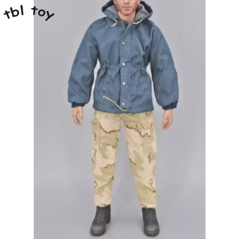 1/6 Scale Male Army Navy Soldier Modern Coat Jacket Camouflage Pants Leisure Clothes Model for 12'' Action Figure Accessory DIY