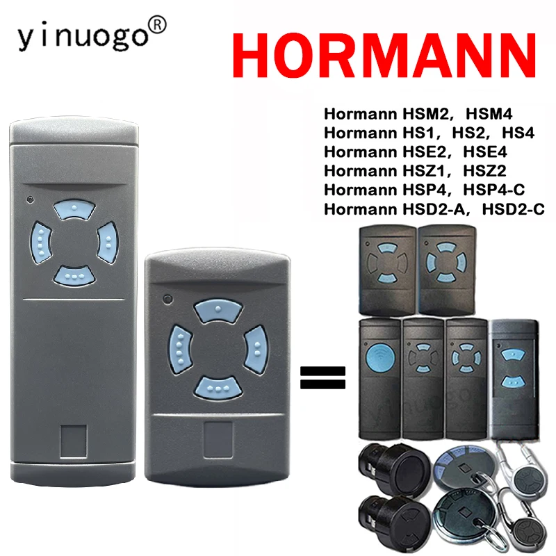 

Пульт дистанционного управления HORMANN HS1 HS2 HS4 HSM2 HSM4 HSE2 HSE4 HSZ1 HSZ2 HSP4 HSD2 Устройство открывания гаражных ворот 868 МГц Электрический контроллер дверей