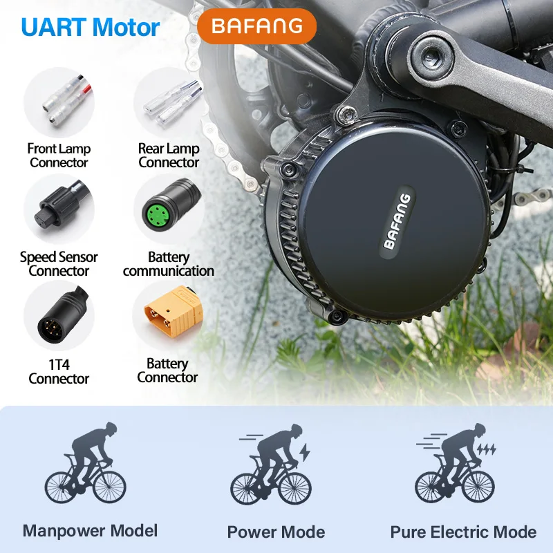 Bafang منتصف المحرك BBS01B BBS02B 48 فولت 500 واط 750 واط 36 فولت 250 واط دراجة موتور عدة الكهربائية فرش دراجة موتور الفقرة Bicicleta ل 68 مللي متر BB