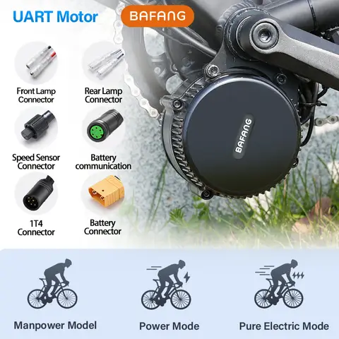 Bafang 중반 모터 BBS01B BBS02B 48V 500W 750W 36V 250W 자전거 모터 키트 전기 브러시리스 자전거 모터 파라 Bicicleta 68mm BB Bafang 중반 모터 BBS01B BBS02B 48V 500W 750W 36V 250W 자전거 모터 키트 전기 브러시리스 자전거 모터 파라 Bicicleta 68mm BB