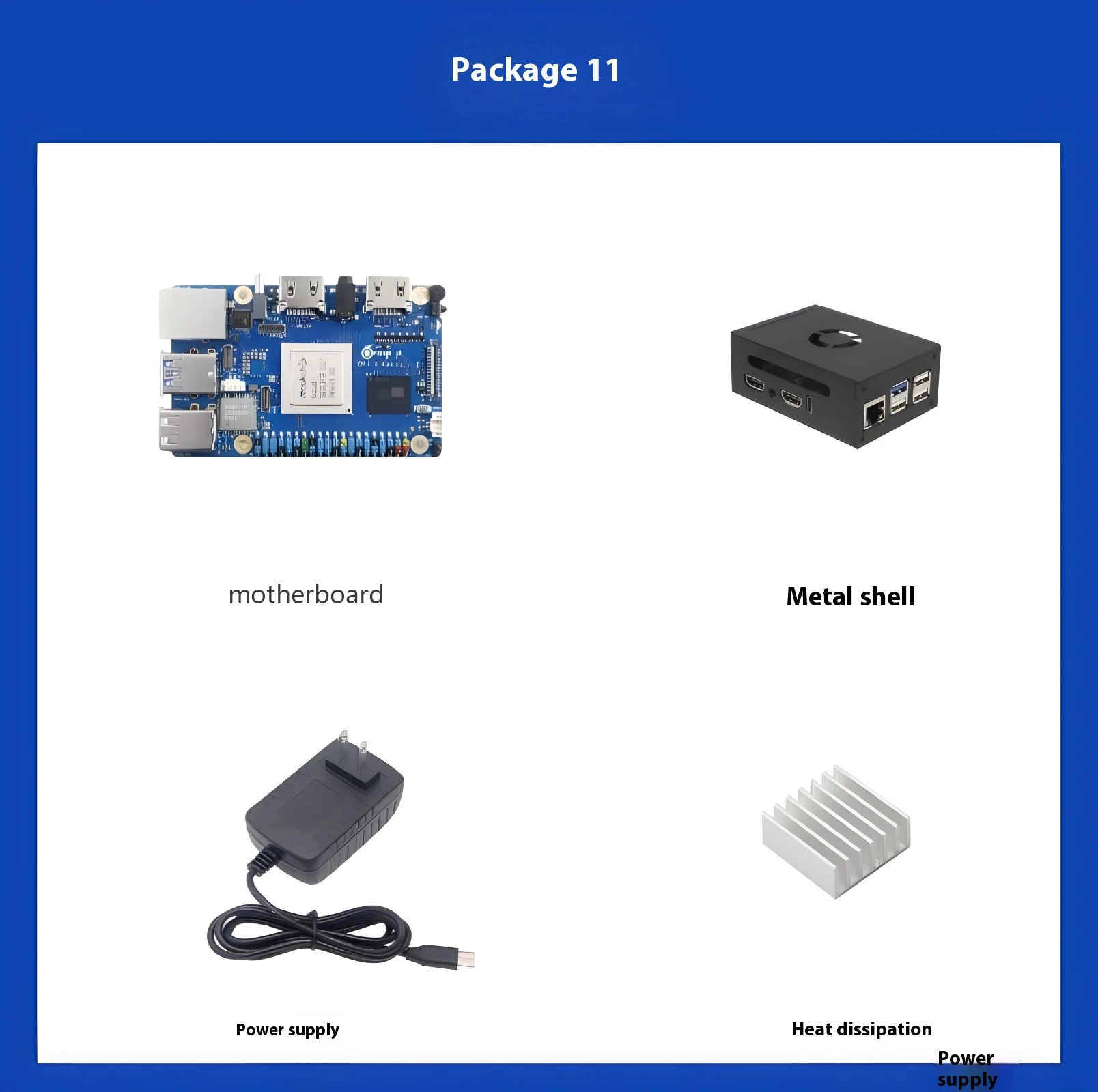 Orange Pi 5 Max 4/8/16GB RAM LPDDR5 Rockchip RK3588 Development Board M.2 PCIE 2.5G LAN WiFi+BT OrangePi 5 MAX Single Board image 3